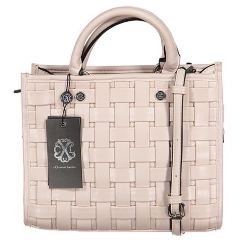 Christian Lacroix Arabella Basket Weave Satchel